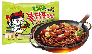 Makaron instant Hot Chicken Jjajang 