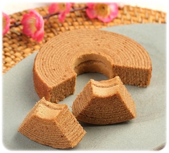 Chocolate Baumkuchen Cake 