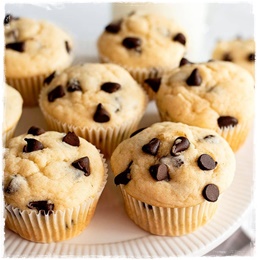 Muffins choco Chips