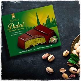 Czekolada dubajska z pistacjami 